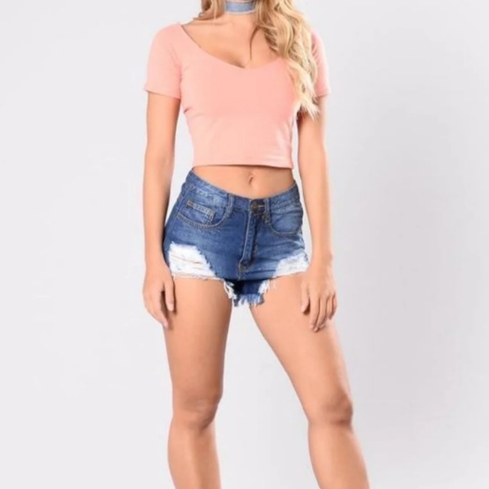 Hight waisted shorts from fashion nova